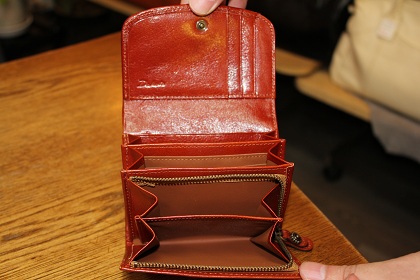【Dakota】リードクラシック 二つ折り財布（キャメル）